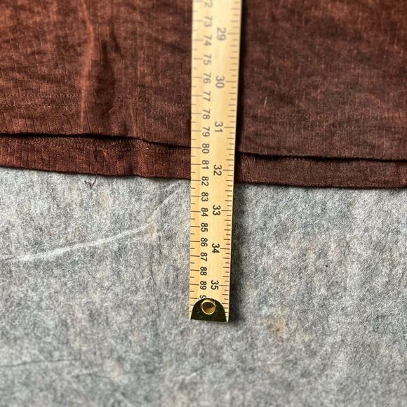 Vintage Marian & Maral Women’s Sz.M Mock Neck Fit & Flare Brown Mini Dress #150 - Picture 6 of 7